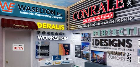 sign making company